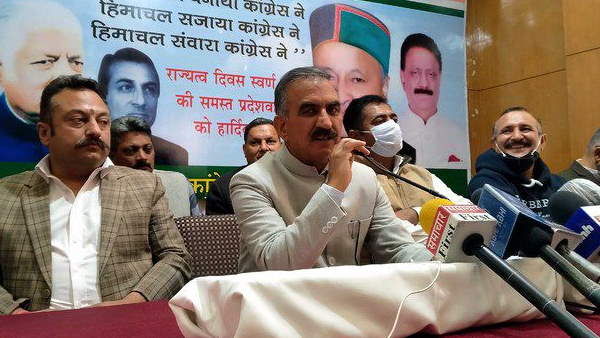 Congress leader Sukhwinder Sukhu rejected possibility of third party in Himachal Congress leader Sukhwinder Sukhu rejected possibility of third party in Himachal