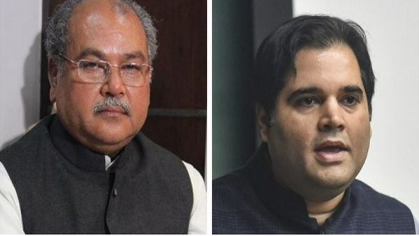 वरुण गांधी पर भड़के नरेंद्र तोमर वरुण गांधी पर भड़के नरेंद्र तोमर