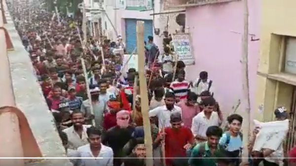 agnipath scheme Protests erupt in PM modi constituency Varanasi agnipath scheme Protests erupt in PM modi constituency Varanasi