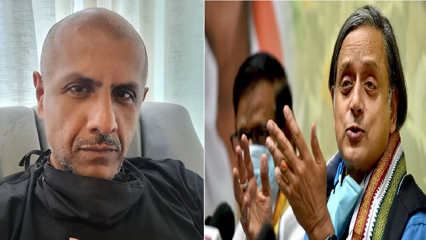 Vishal Dadlani and Shashi Tharror Vishal Dadlani and Shashi Tharror