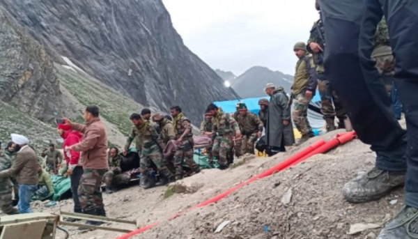 अमरनाथ हादसे में अब तक 16 की मौत