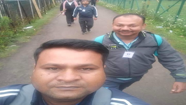 अमरनाथ के दर्शन कर लौटने सागर के यात्री अमरनाथ के दर्शन कर लौटने सागर के यात्री