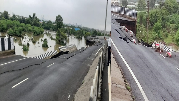 अस्थाई तौर पर नए ब्रिज से दोनों ओर का ट्रेफिक बंद