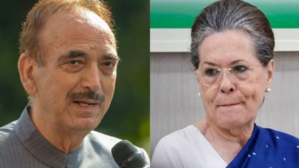 Gulam Nabi Azad and Sonia gandhi Gulam Nabi Azad and Sonia gandhi