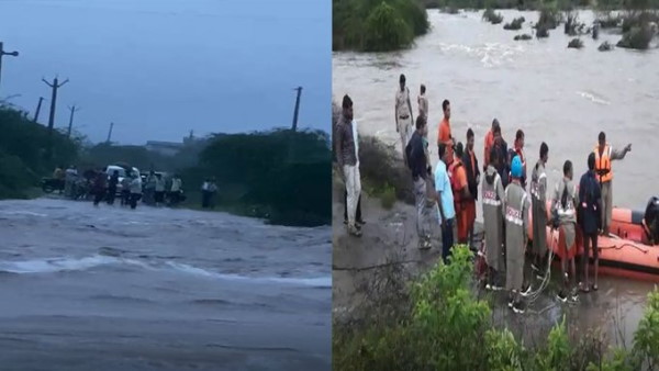 गांवों का जिला मुख्यालय से संपर्क टूट गया