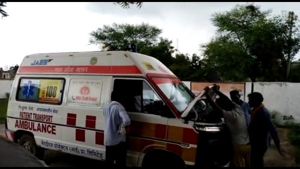 108 एंबुलेंस योजना की भिंड में है खस्ता हालत