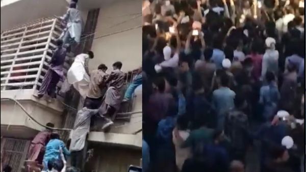 मुस्लिम महिला ने जलाई कुरान के पन्ने