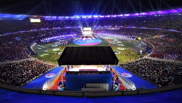 36th National Games starts in presence of PM Narendra Modi in Ahmedabad 36th National Games starts in presence of PM Narendra Modi in Ahmedabad
