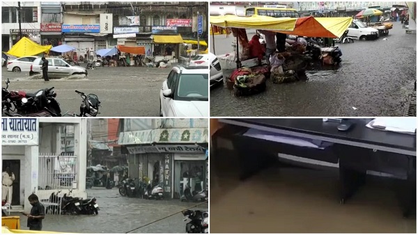 सागरः 2400 करोड़ खर्च, फिर भी जरा सी बारिश से बाढ़ से हालात सागरः 2400 करोड़ खर्च, फिर भी जरा सी बारिश से बाढ़ से हालात