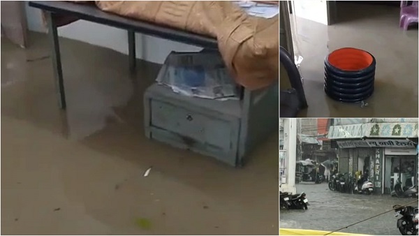 सागरः 2400 करोड़ खर्च, फिर भी जरा सी बारिश से बाढ़ से हालात सागरः 2400 करोड़ खर्च, फिर भी जरा सी बारिश से बाढ़ से हालात
