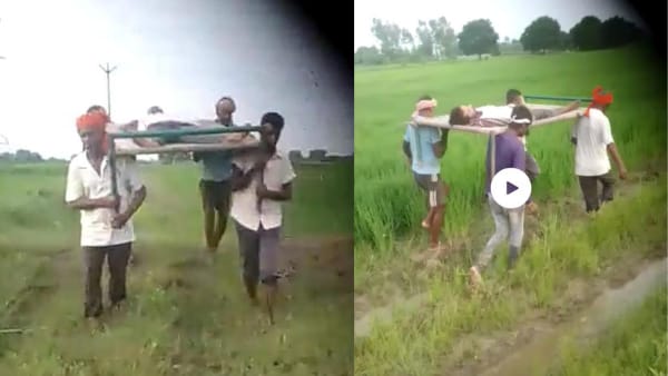 सड़क के अभाव में युवक की गई जान