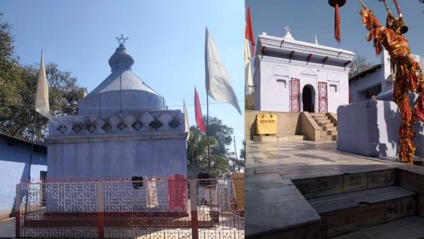 मां दुर्गा का प्राचीन मंदिर पहाड़ी पर स्थित