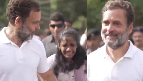 राहुल से मिलने की खुशी