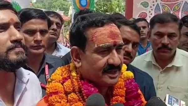 ATS raided in MP and caught more than 20 suspects, Home Minister Narottam Mishra gave information ATS raided in MP and caught more than 20 suspects, Home Minister Narottam Mishra gave information
