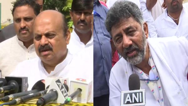 CM Basavaraj Bommai and DK Shivakumar CM Basavaraj Bommai and DK Shivakumar
