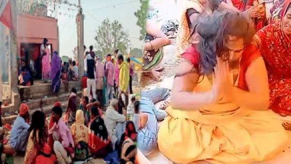 भूतों के मेले में पुरुष और महिला शामिल