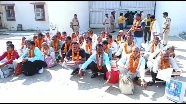 रिहाई से पहले की गई सभी औपचारिकताएं पूरी