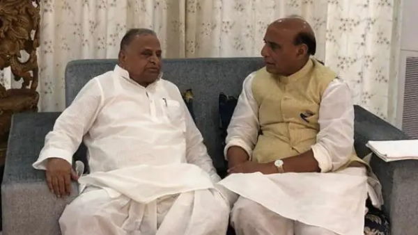 Mulayam Singh Yadav health update Defence Minister Rajnath Singh visit Medanta hospital Mulayam Singh Yadav health update Defence Minister Rajnath Singh visit Medanta hospital