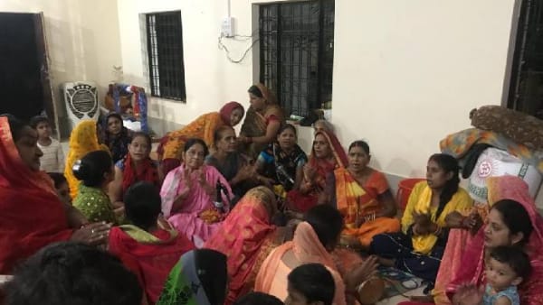 श्रद्धालुओं का ताता
