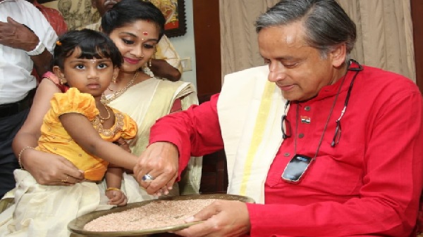 इसलिए विद्यारम्भम के लिए बुलाया गया थरूर को