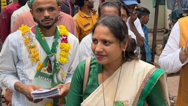 खरगोन में ओवैसी की पार्टी से जीती थी हिंदू महिला