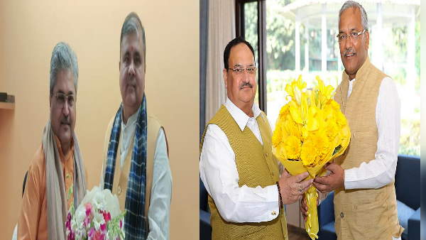 BJP jp nadda mahendra bhatt trivendra singh rawat politics internal turmoi central leadership delhi BJP jp nadda mahendra bhatt trivendra singh rawat politics internal turmoi central leadership delhi