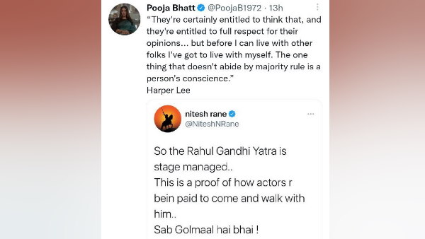नीतेश राणे के ट्वीट में क्या लिखा था