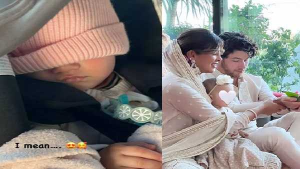 प्रियंका चोपड़ा ने दिखाया बेटी मालती मैरी का चेहरा