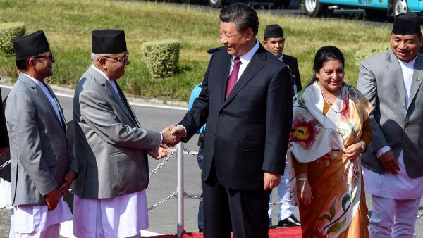 नेपाली वामपंथ को चीन का समर्थन
