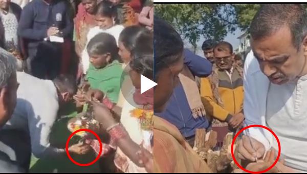 जब कलेक्टर पब्लिक के छूने लगे पैर..
