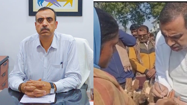 अशक्षित महिला के हाथ में लिखा था मोबाइल नंबर