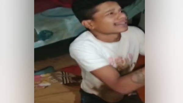 Meerut 4 youths tortured a cow tied outside the house the accused were drunk was captured in CCTV