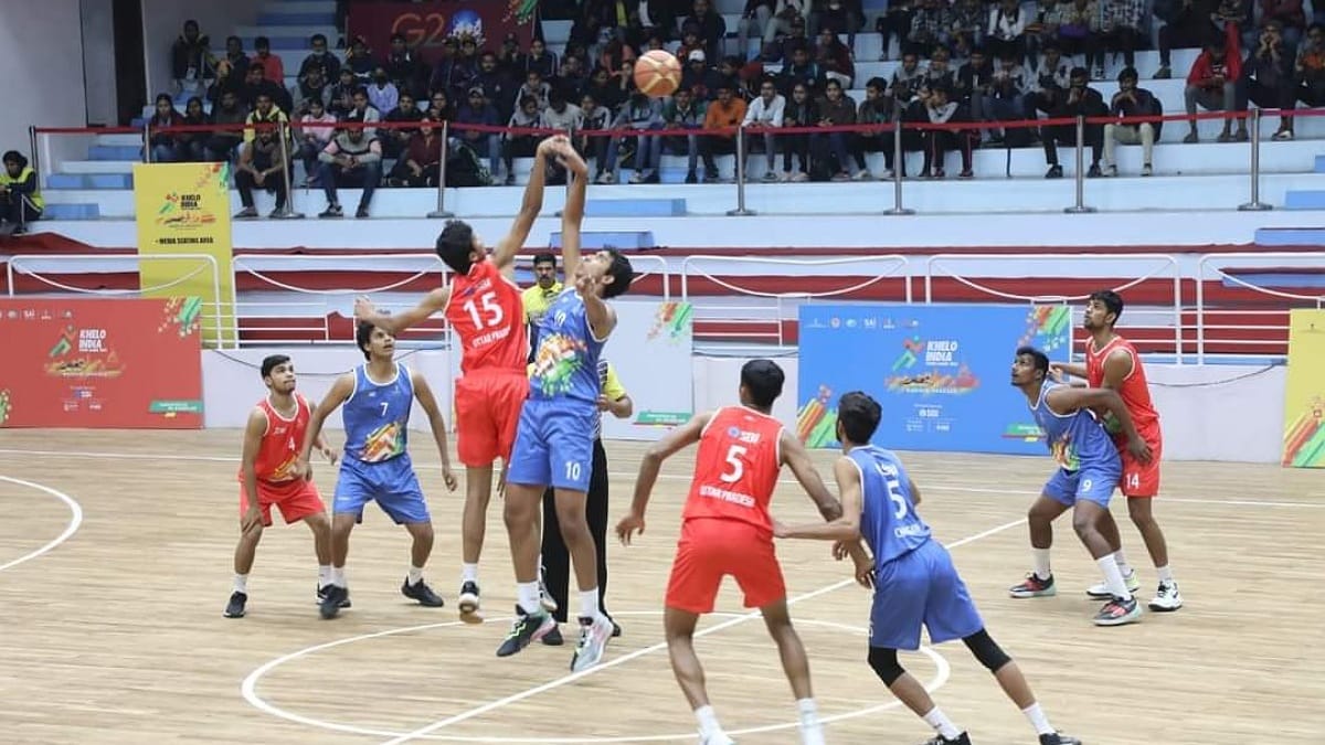 Indore में khelo India youth game's, देखने मिला बास्केटबाल का रोमांच