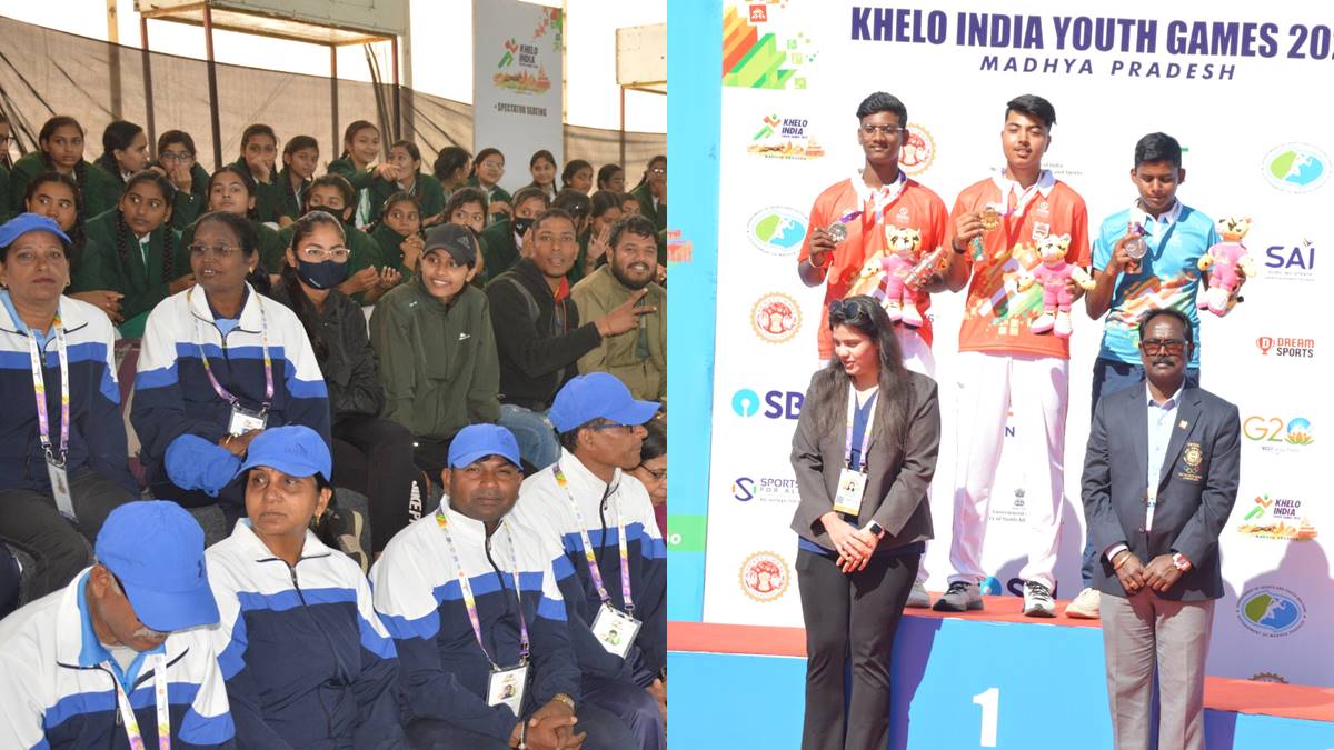 Khelo India Youth Games तीरंदाजी के मिक्स रिकर्व में मेजबान मध्यप्रदेश