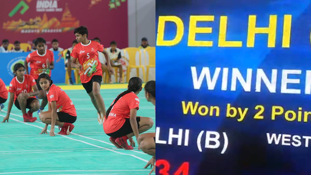 Khelo Indiaजबलपुर में खो खो गेम में बवाल, मैच रेफरी पर भड़के पश्चिम