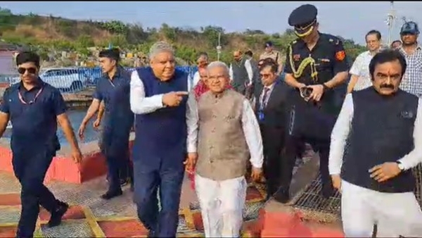 राज्यपाल के साथ महामहिम का नजर आया दोस्ताना रवैया