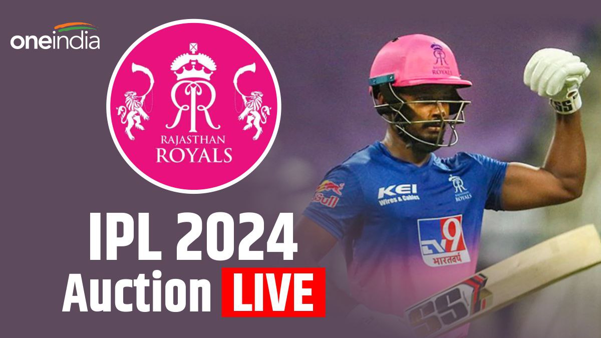 RR Squad 2024 ऑक्शन के बाद राजस्थान रॉयल्स की पूरी लिस्ट, सभी