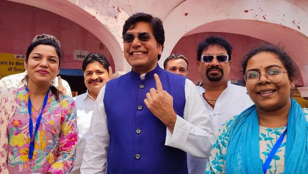 फिल्म अभिनेता आशुतोष राणा ने किया मतदान
