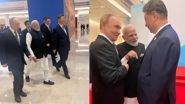 PM मोदी और रूसी राष्ट्रपति पुतिन के बीच हुई मुलाकात