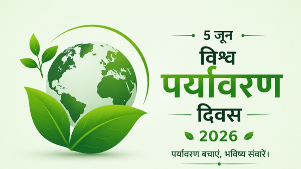 World Environment Day: 'एक पृथ्वी-एक परिवार और एक भविष्य'