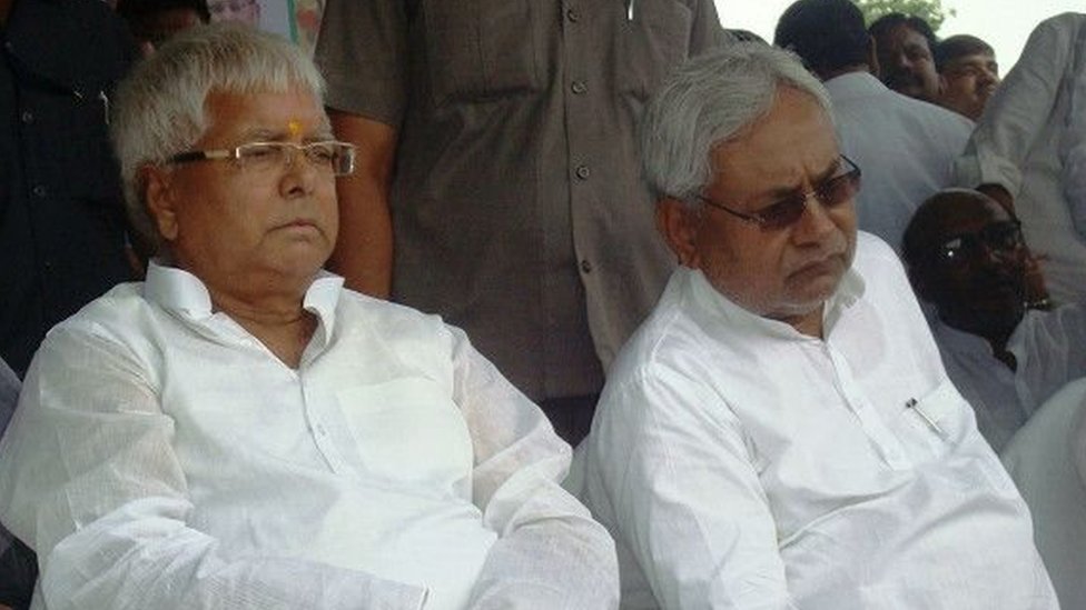लालू प्रसाद- नीतीश कुमार लालू प्रसाद- नीतीश कुमार