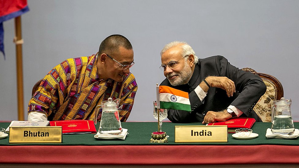 त्शेरिंग तोबगे, नरेंद्र मोदी त्शेरिंग तोबगे, नरेंद्र मोदी