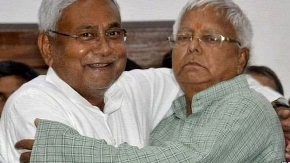 नीतीश और लालू नीतीश और लालू