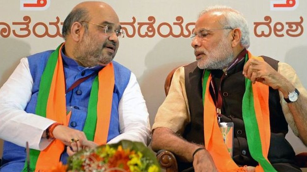 अमित शाह और मोदी अमित शाह और मोदी