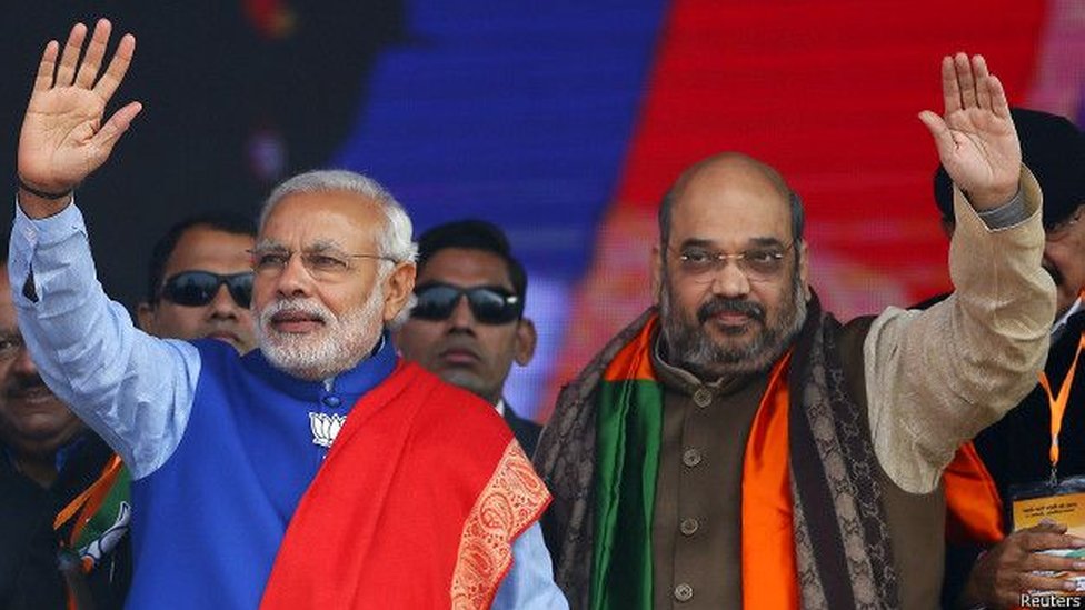 नरेंद्र मोदी और अमित शाह नरेंद्र मोदी और अमित शाह