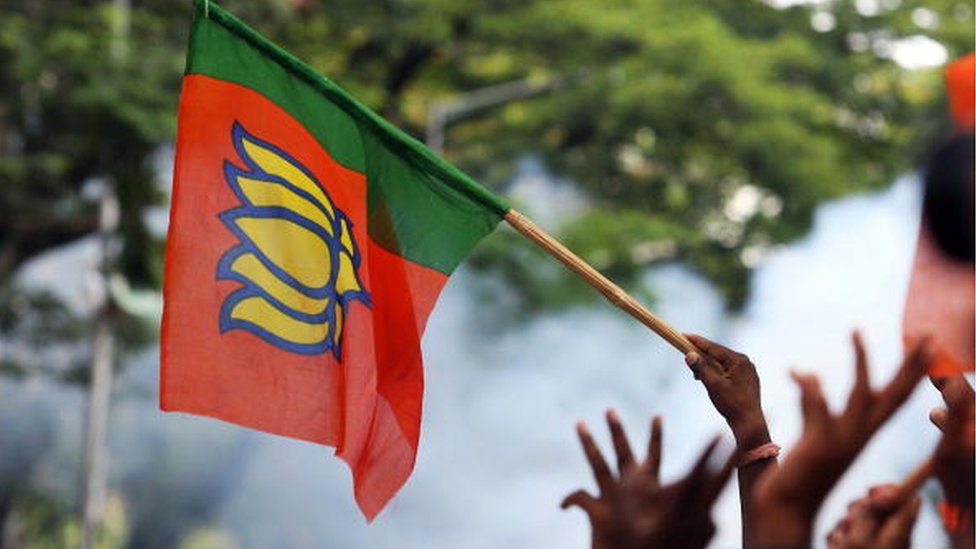 बीजेपी झंडा बीजेपी झंडा