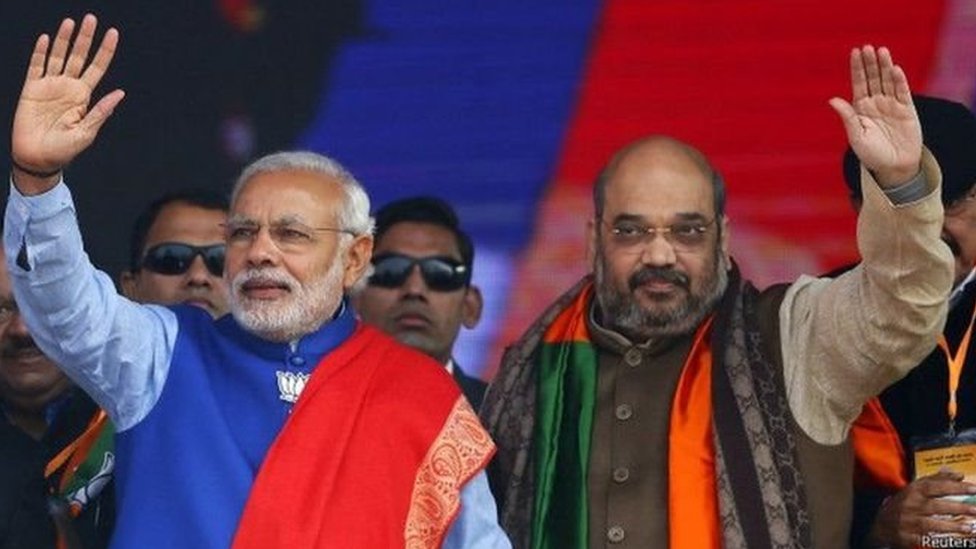नरेंद्र मोदी और अमित शाह नरेंद्र मोदी और अमित शाह