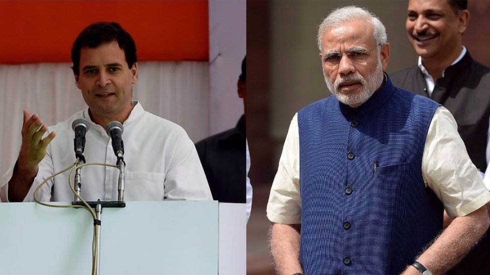 राहुल गांधी और नरेंद्र मोदी राहुल गांधी और नरेंद्र मोदी
