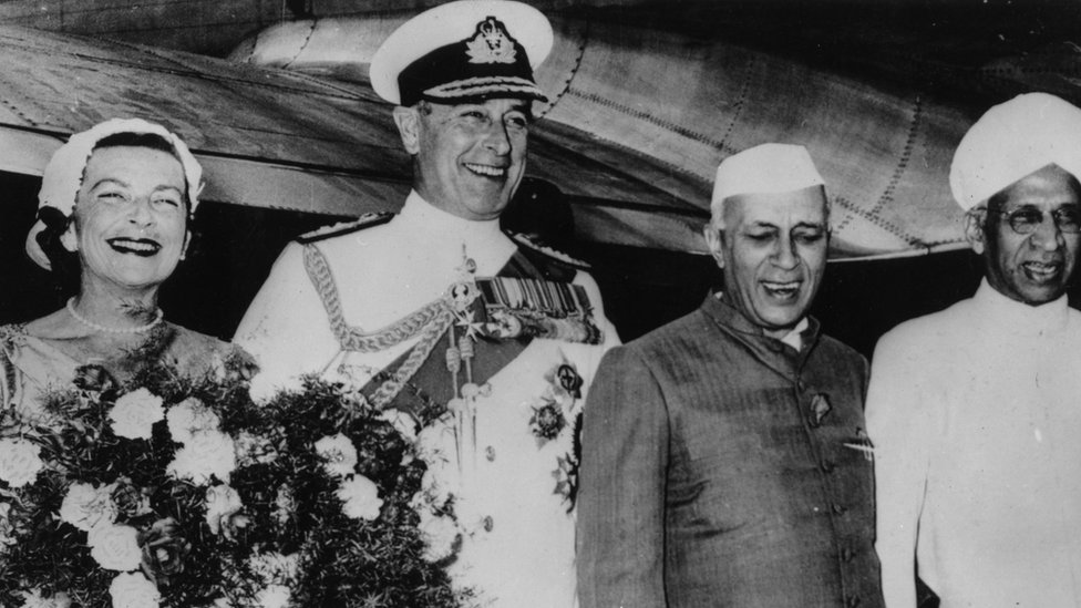 एडवीना, माउंटबेटन, जवाहर लाल नेहरू और सर्वपल्ली राधाकृष्णन एडवीना, माउंटबेटन, जवाहर लाल नेहरू और सर्वपल्ली राधाकृष्णन