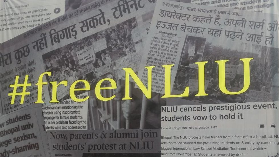 नेशनल लॉ इंस्टीट्यूट यूनिवर्सिटी के डायरेक्टर पर उत्पीड़न के आरोप नेशनल लॉ इंस्टीट्यूट यूनिवर्सिटी के डायरेक्टर पर उत्पीड़न के आरोप